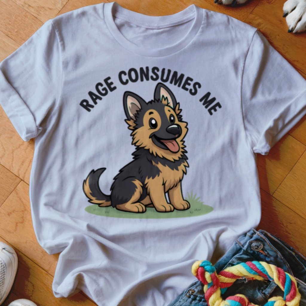Rage Consumes Me Shirt - The Pawsitive Initiative