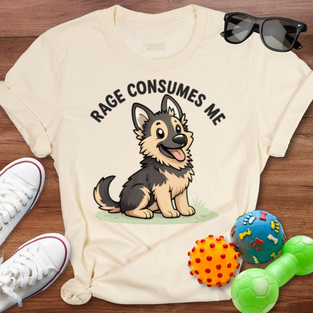 Rage Consumes Me Shirt - The Pawsitive Initiative