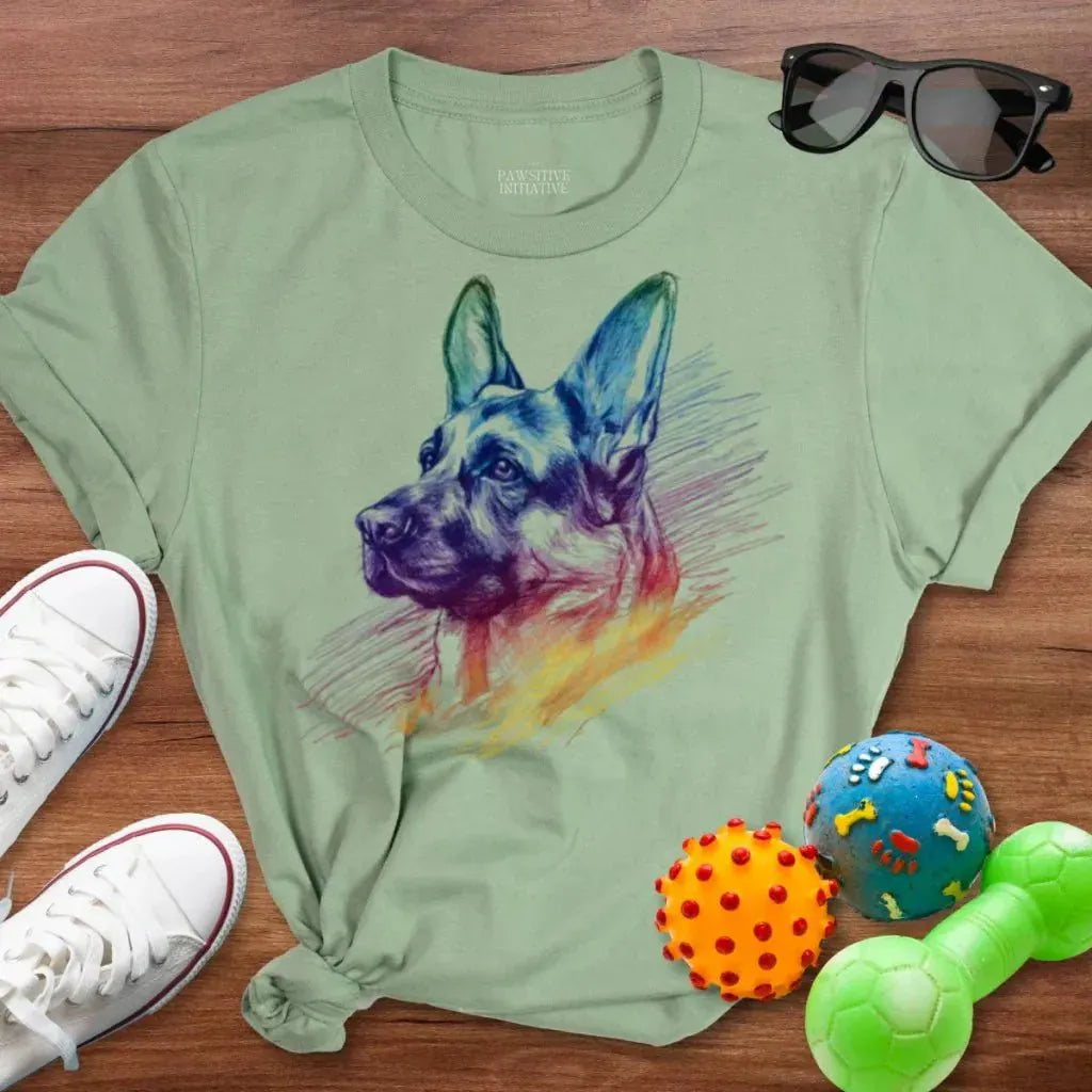 Rainbow Shepherd Shirt - The Pawsitive Initiative