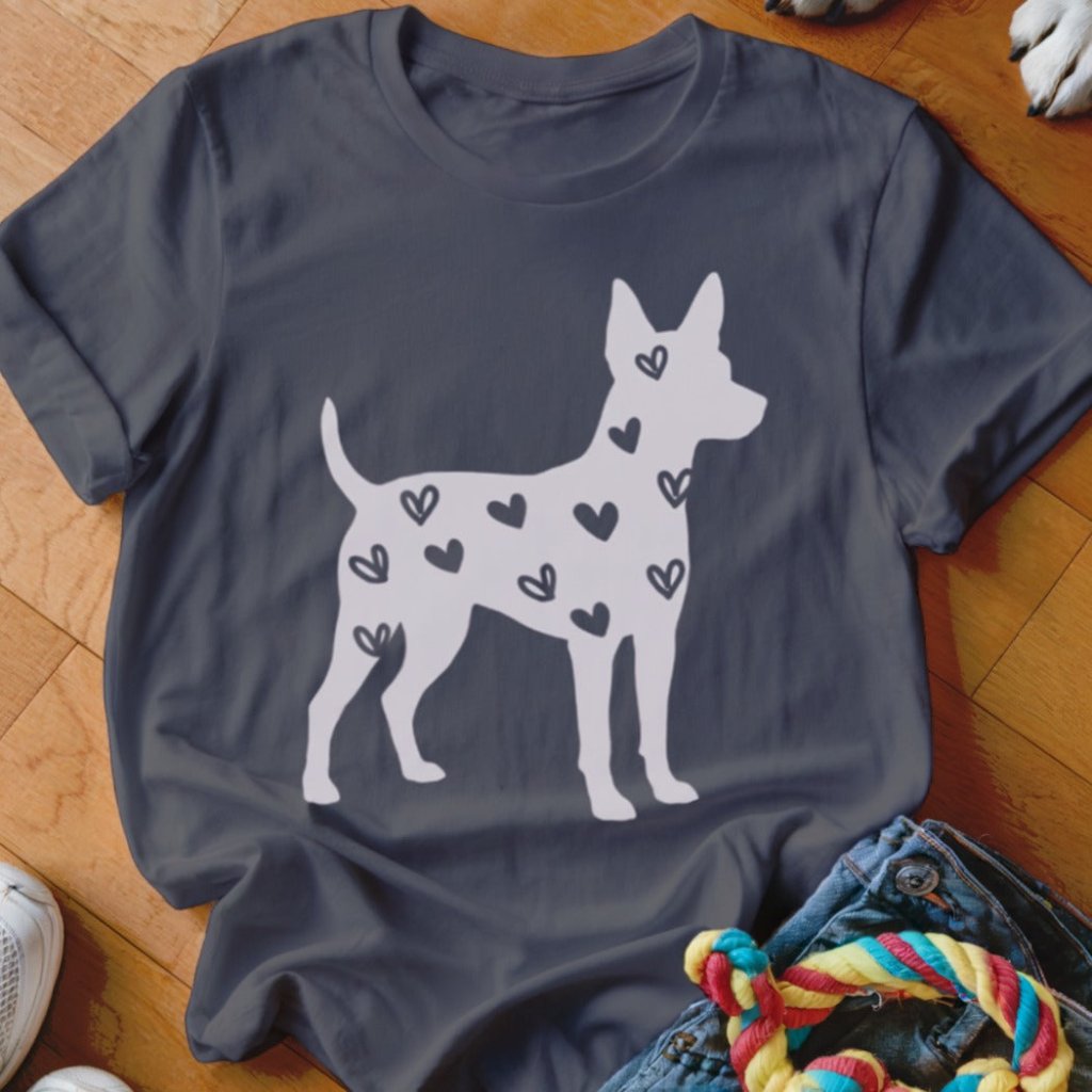 Rat Terrier Hearts Shirt - The Pawsitive Initiative
