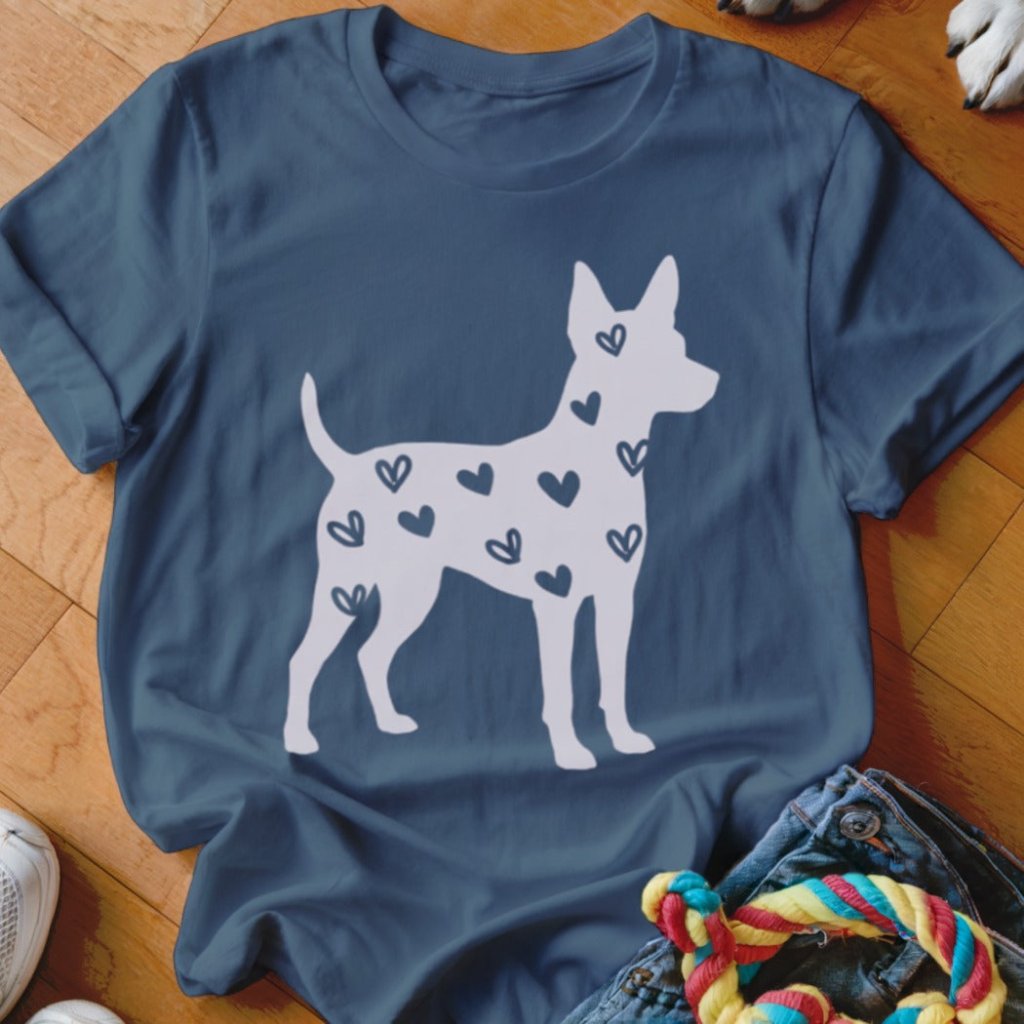 Rat Terrier Hearts Shirt - The Pawsitive Initiative