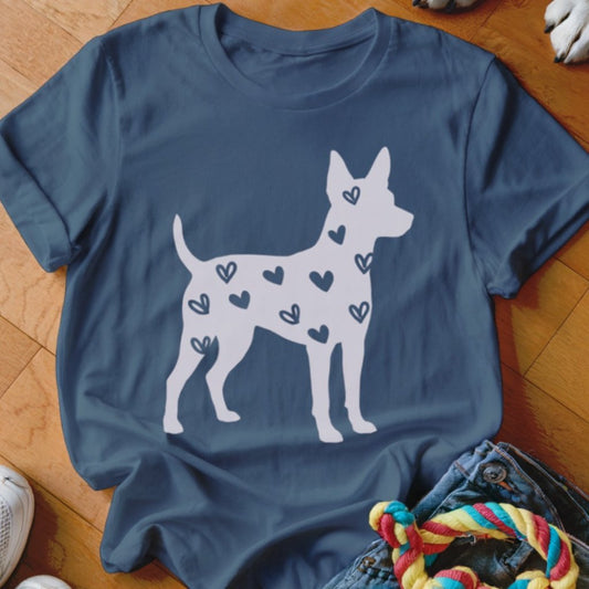 Rat Terrier Hearts Shirt - The Pawsitive Initiative