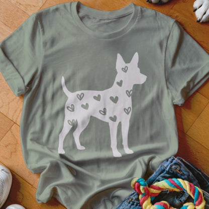 Rat Terrier Hearts Shirt - The Pawsitive Initiative