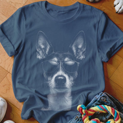 Rat Terrier in Aviators Shirt - The Pawsitive Initiative