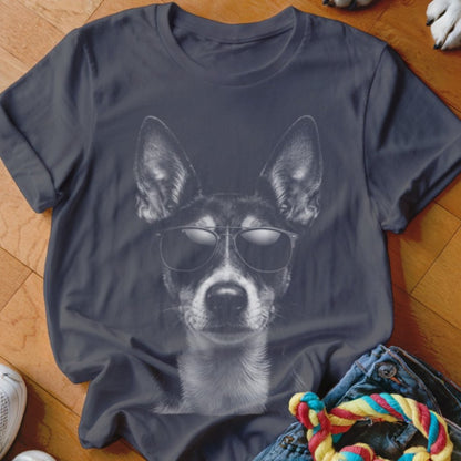 Rat Terrier in Aviators Shirt - The Pawsitive Initiative