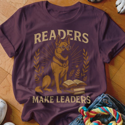 Readers Make Leaders Shirt - The Pawsitive Initiative