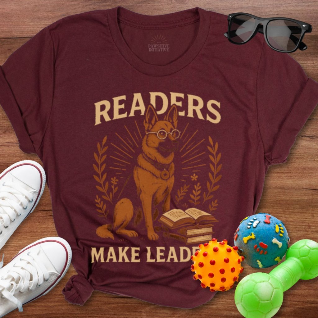 Readers Make Leaders Shirt - The Pawsitive Initiative
