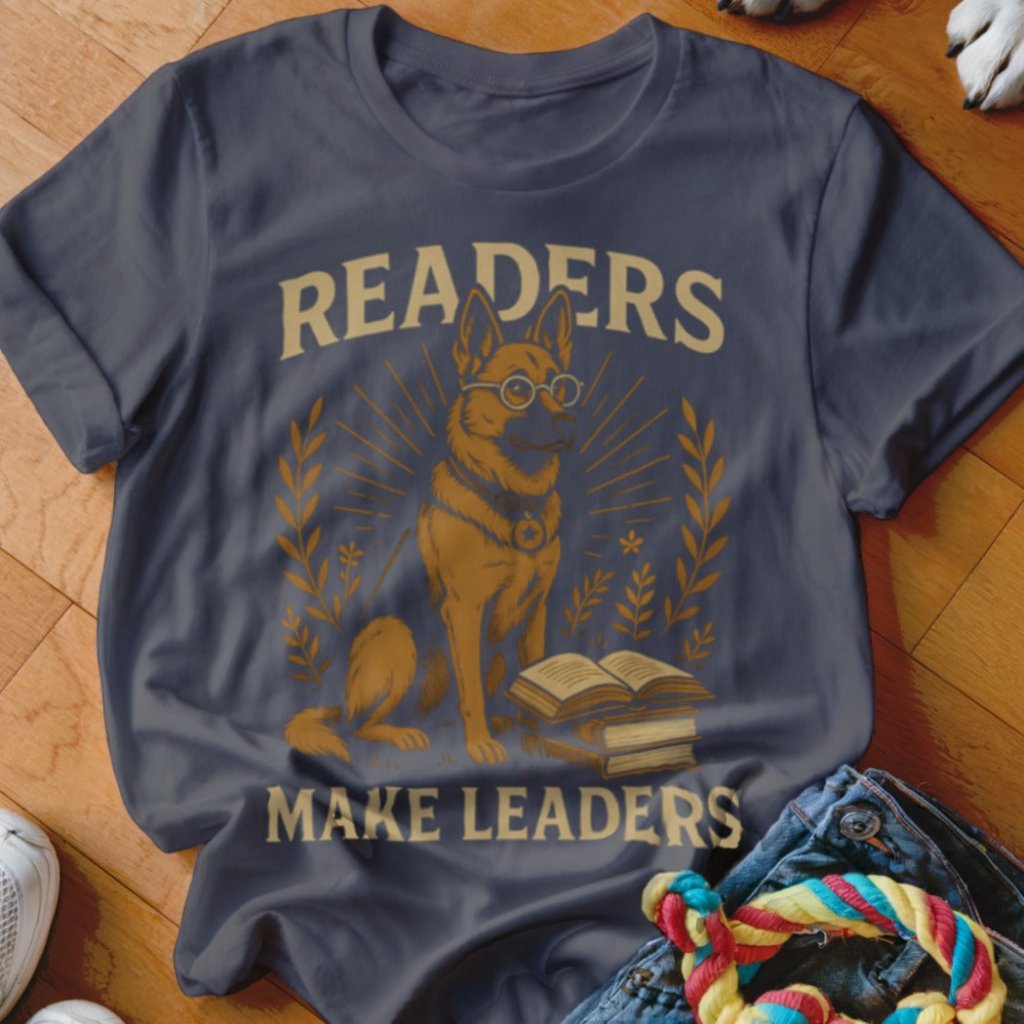 Readers Make Leaders Shirt - The Pawsitive Initiative