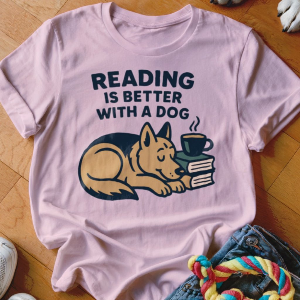 Reading is Better Shirt - The Pawsitive Initiative