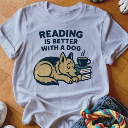 Reading is Better Shirt - The Pawsitive Initiative