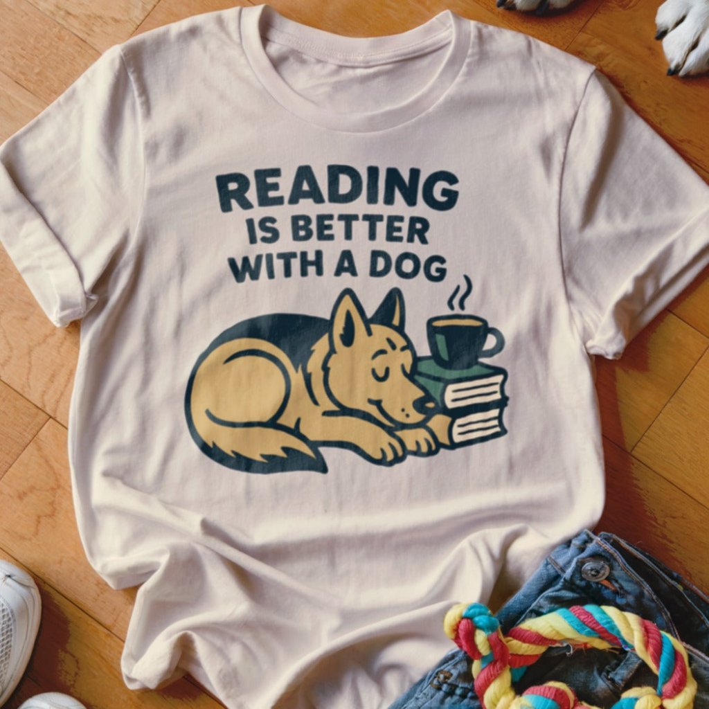 Reading is Better Shirt - The Pawsitive Initiative