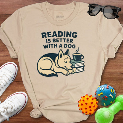 Reading is Better with a Dog Shirt - The Pawsitive Initiative
