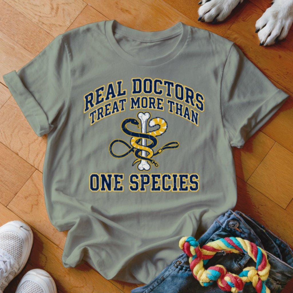 Real Doctors Shirt - The Pawsitive Initiative