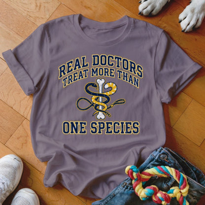 Real Doctors Shirt - The Pawsitive Initiative