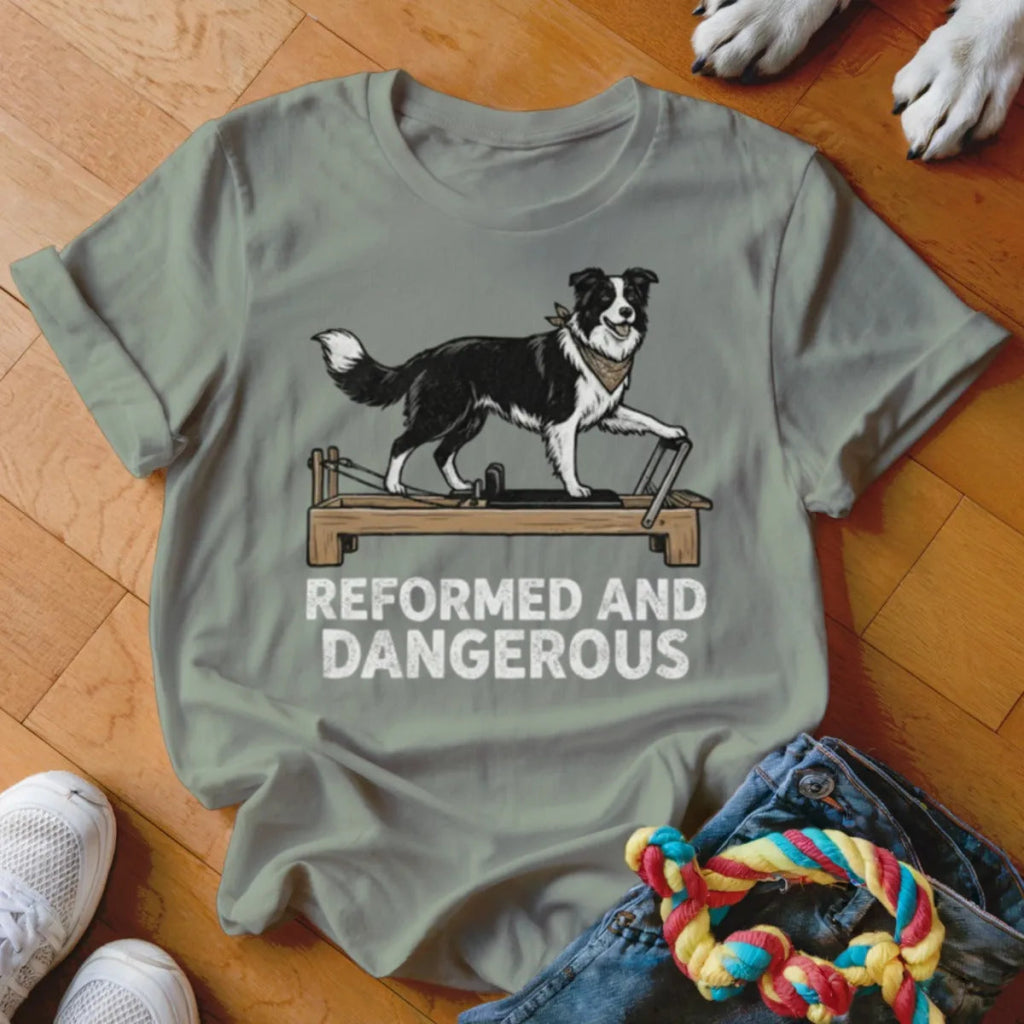 Reformed and Dangerous Shirt - The Pawsitive Initiative