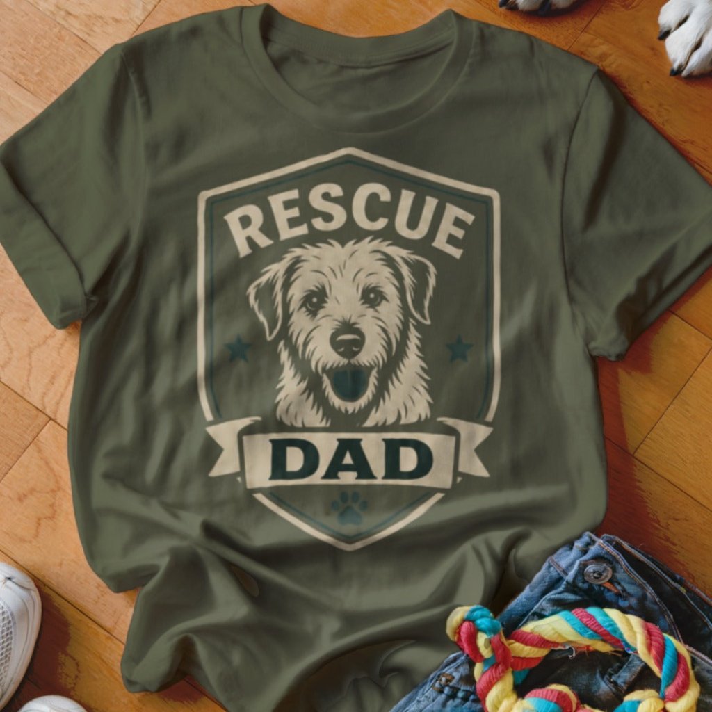 Rescue Dad Shirt - The Pawsitive Initiative