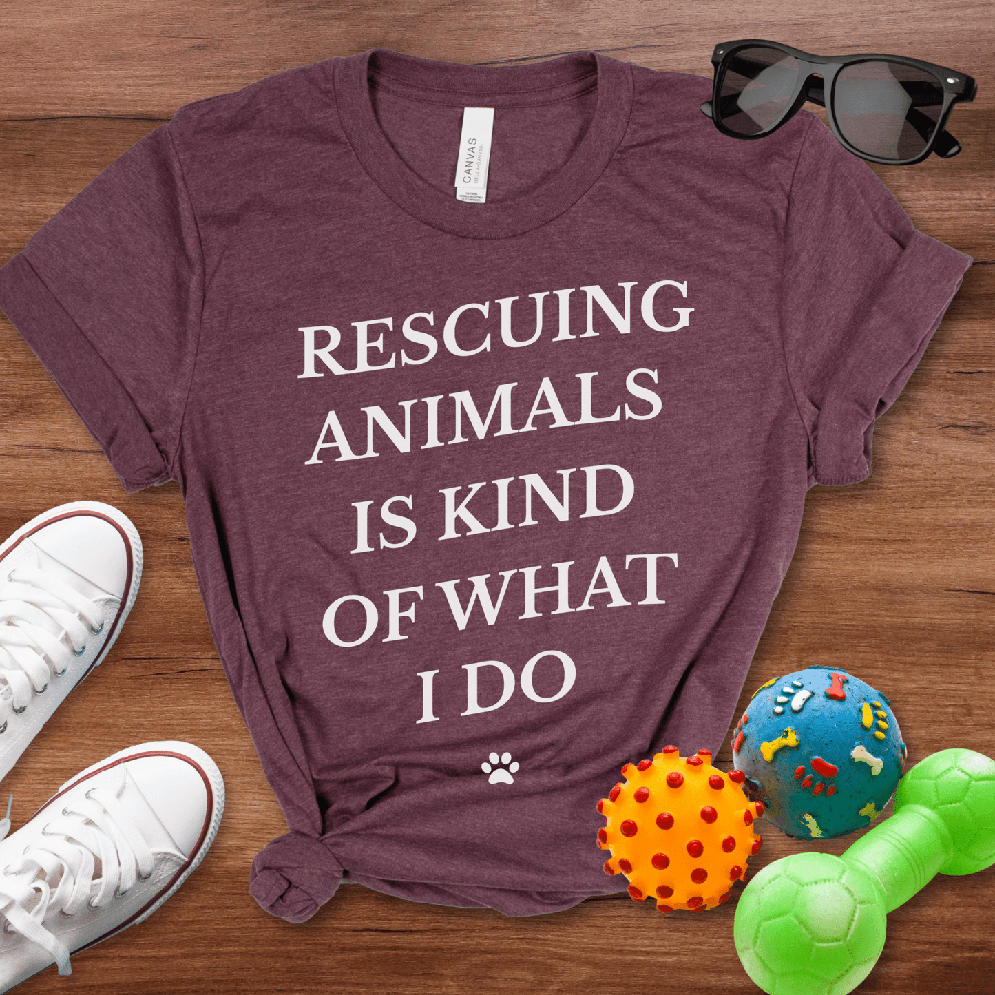 Rescuing Animals Is Kind of What I Do Shirt - The Pawsitive Initiative