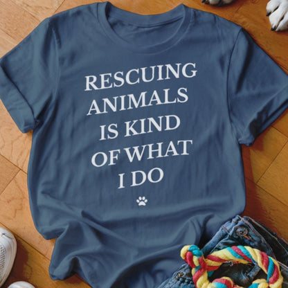 Rescuing Animals Shirt - The Pawsitive Initiative