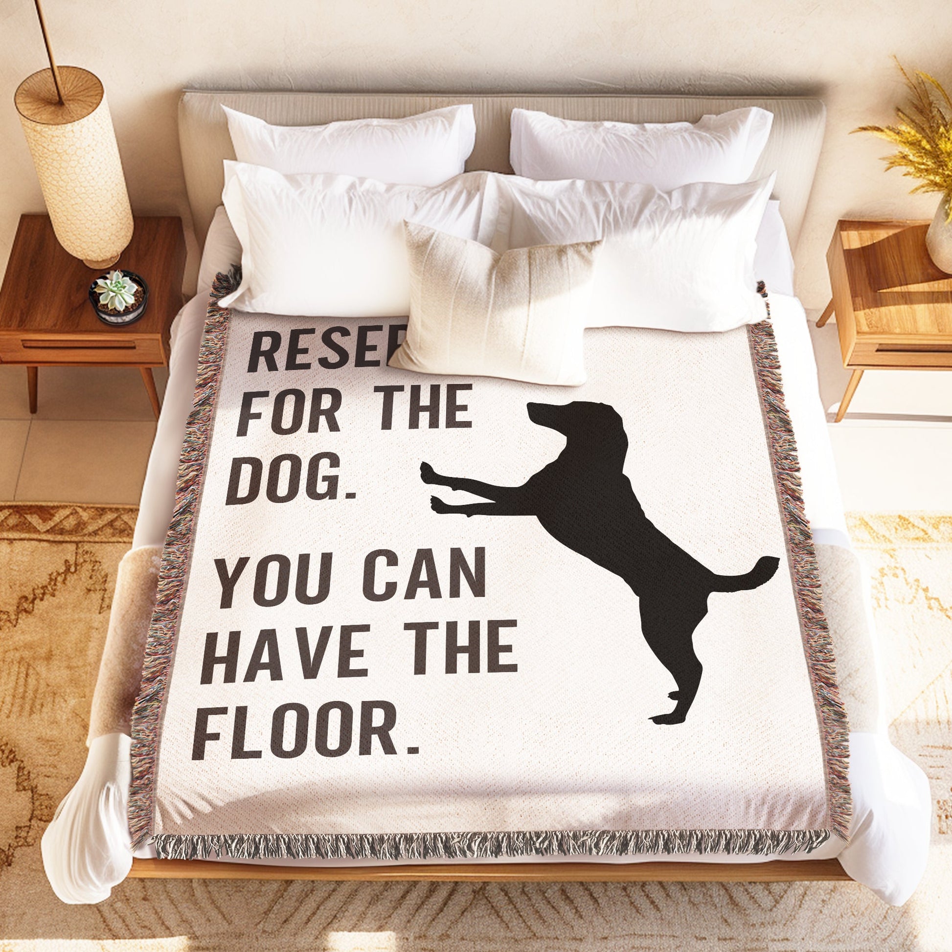 Reserved For The Dog Blanket - The Pawsitive Initiative