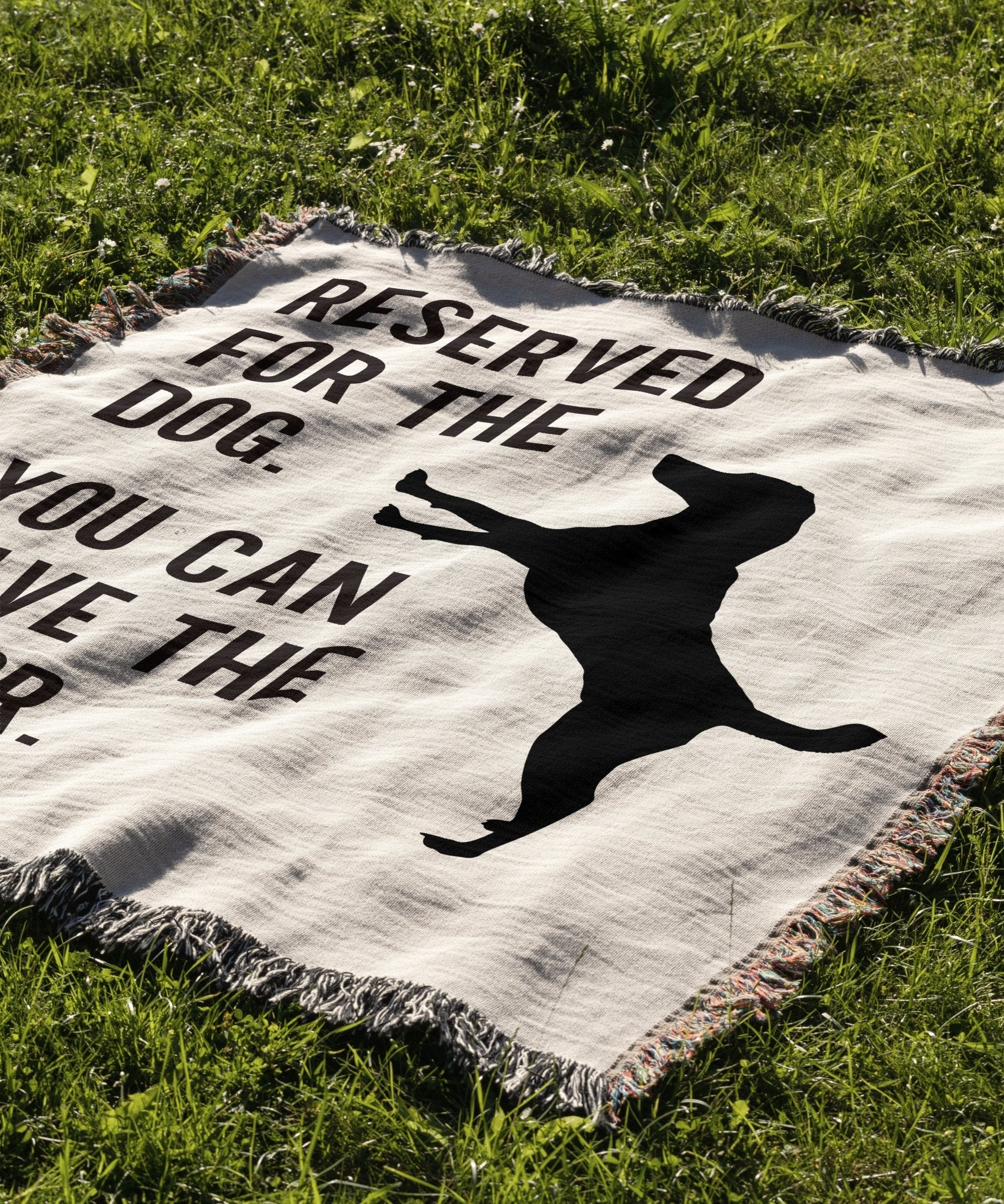 Reserved For The Dog Blanket - The Pawsitive Initiative