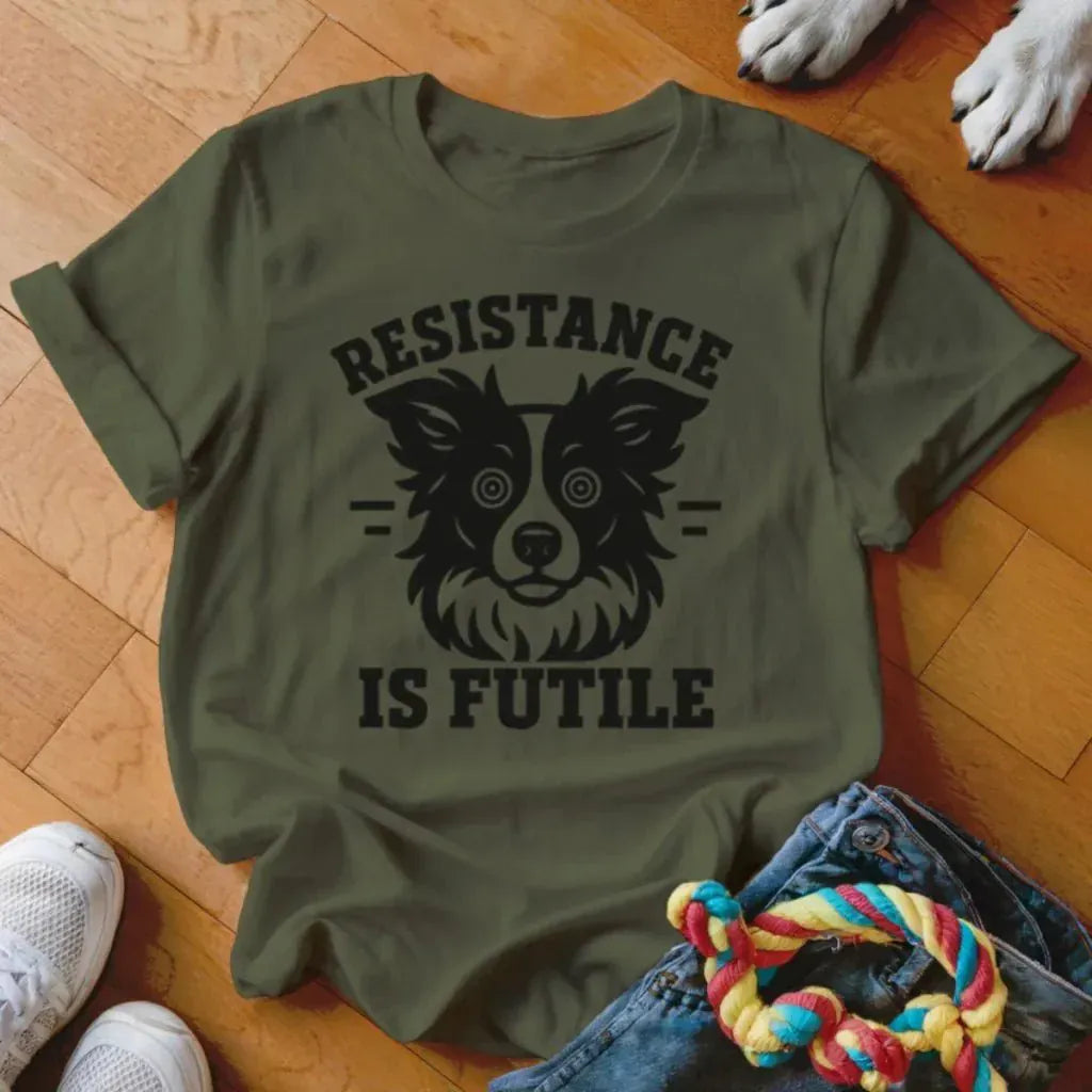 Resistance is Futile Shirt - The Pawsitive Initiative