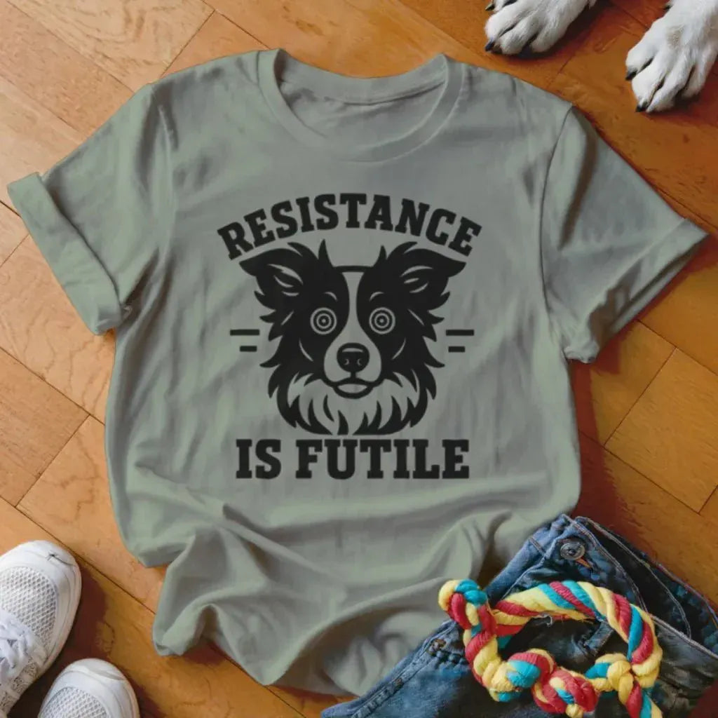 Resistance is Futile Shirt - The Pawsitive Initiative