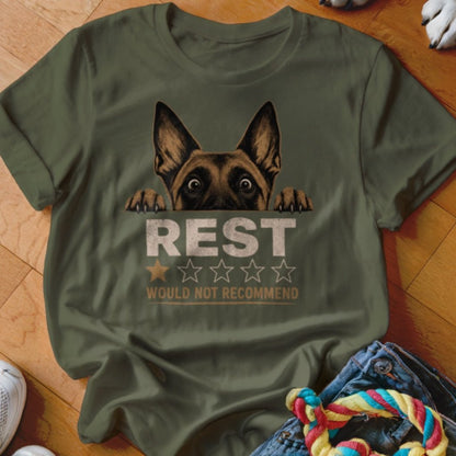 REST would not recommend Shirt - The Pawsitive Initiative