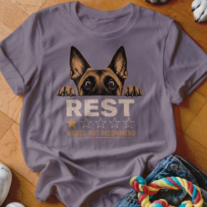 REST would not recommend Shirt - The Pawsitive Initiative