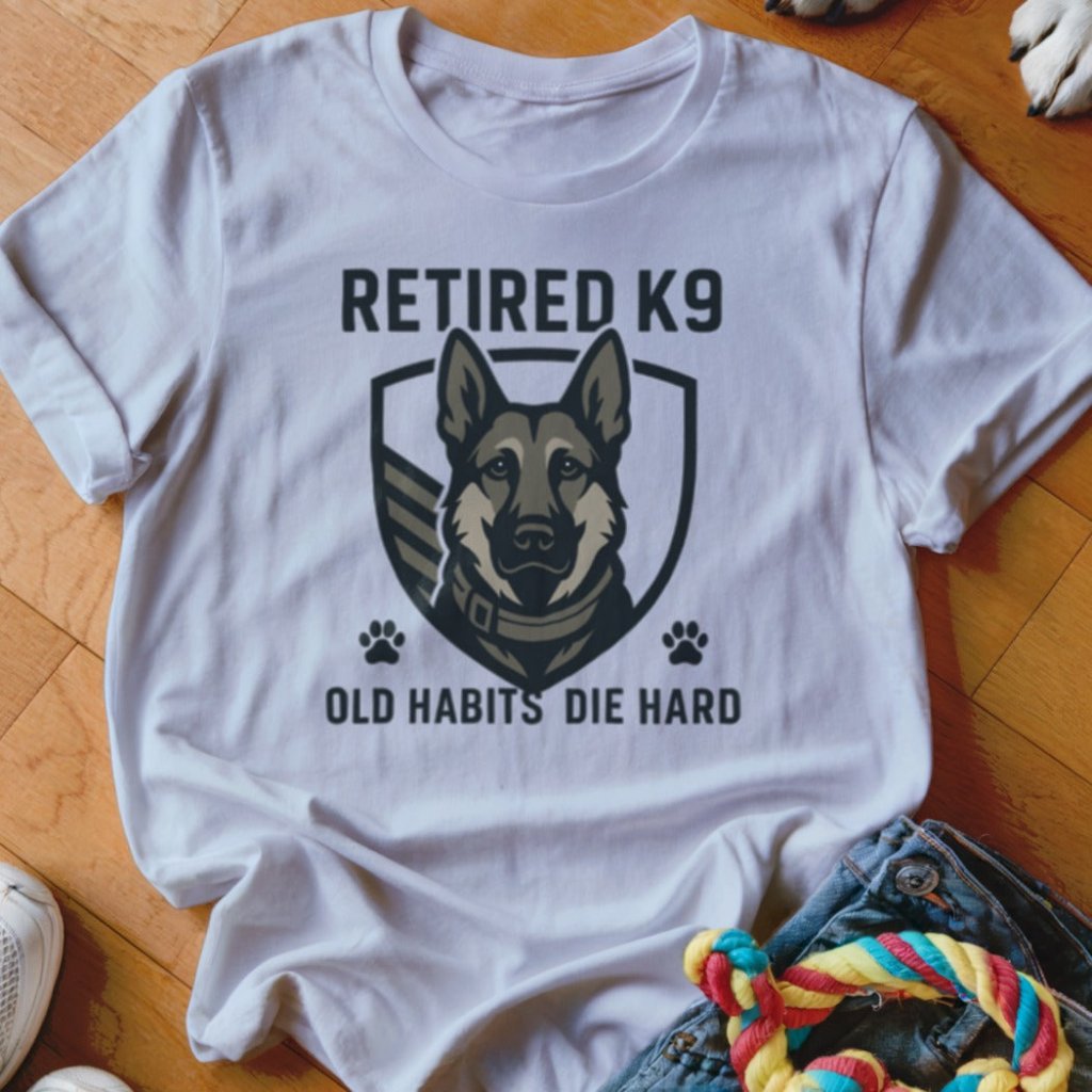 Retired K9 Shirt - The Pawsitive Initiative