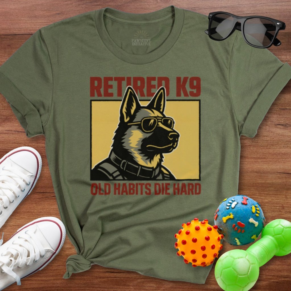 Retired K9 Shirt - The Pawsitive Initiative