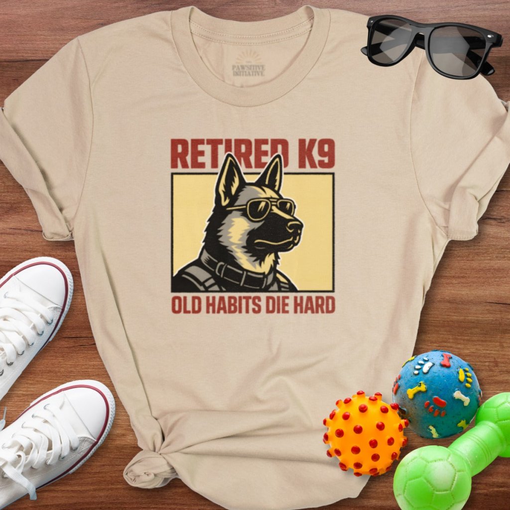 Retired K9 Shirt - The Pawsitive Initiative