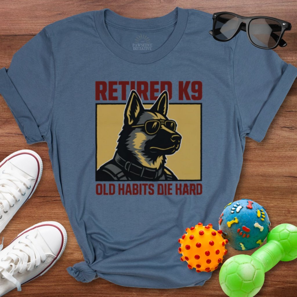 Retired K9 Shirt - The Pawsitive Initiative