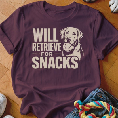 Retriever for Snacks Shirt - The Pawsitive Initiative