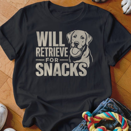 Retriever for Snacks Shirt - The Pawsitive Initiative