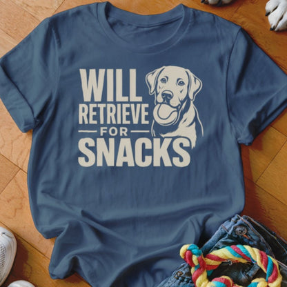 Retriever for Snacks Shirt - The Pawsitive Initiative