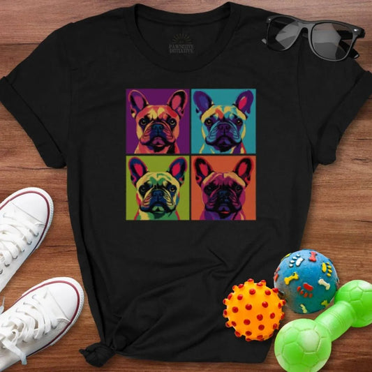 Retro Frenchie Shirt - The Pawsitive Initiative