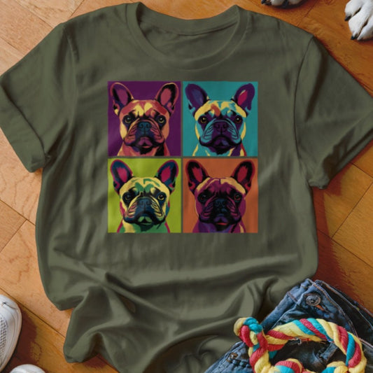 Retro Frenchie Shirt - The Pawsitive Initiative
