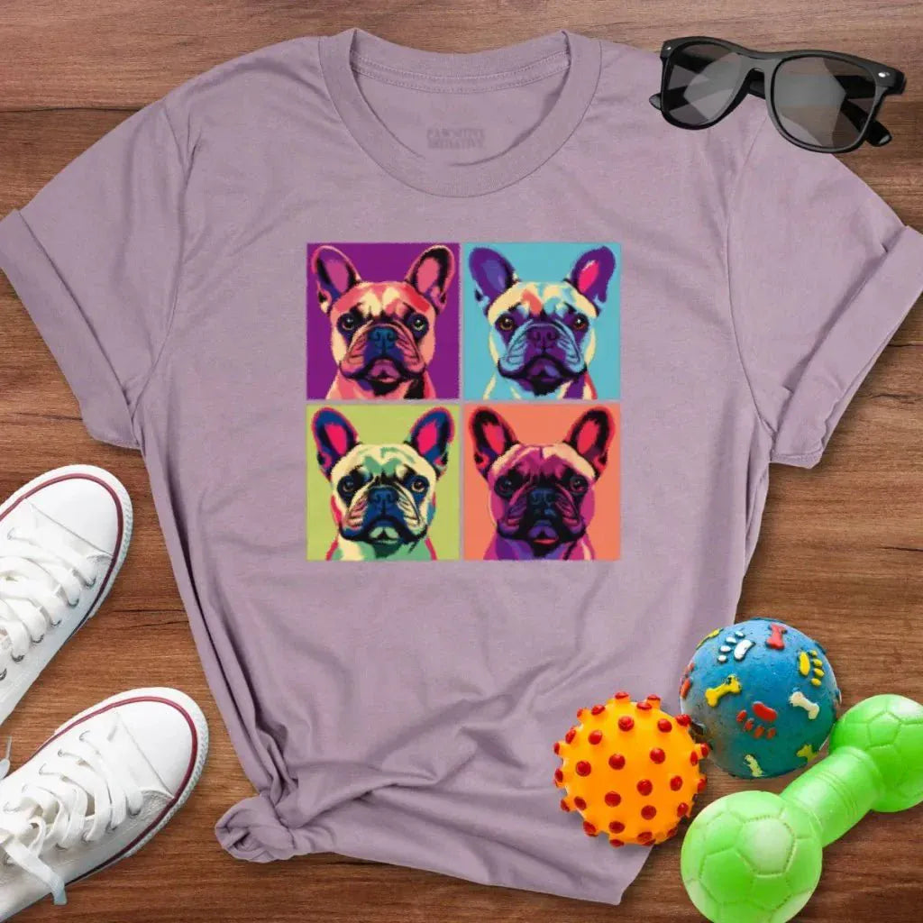 Retro Frenchie Shirt - The Pawsitive Initiative