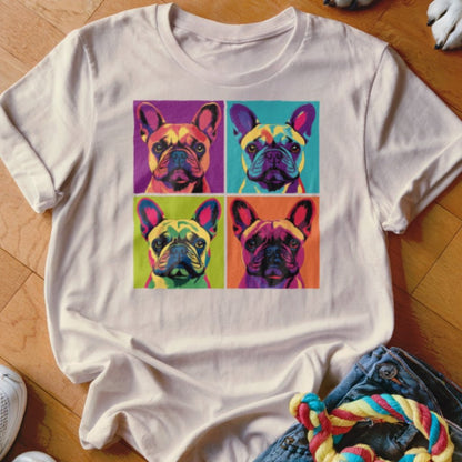 Retro Frenchie Shirt - The Pawsitive Initiative