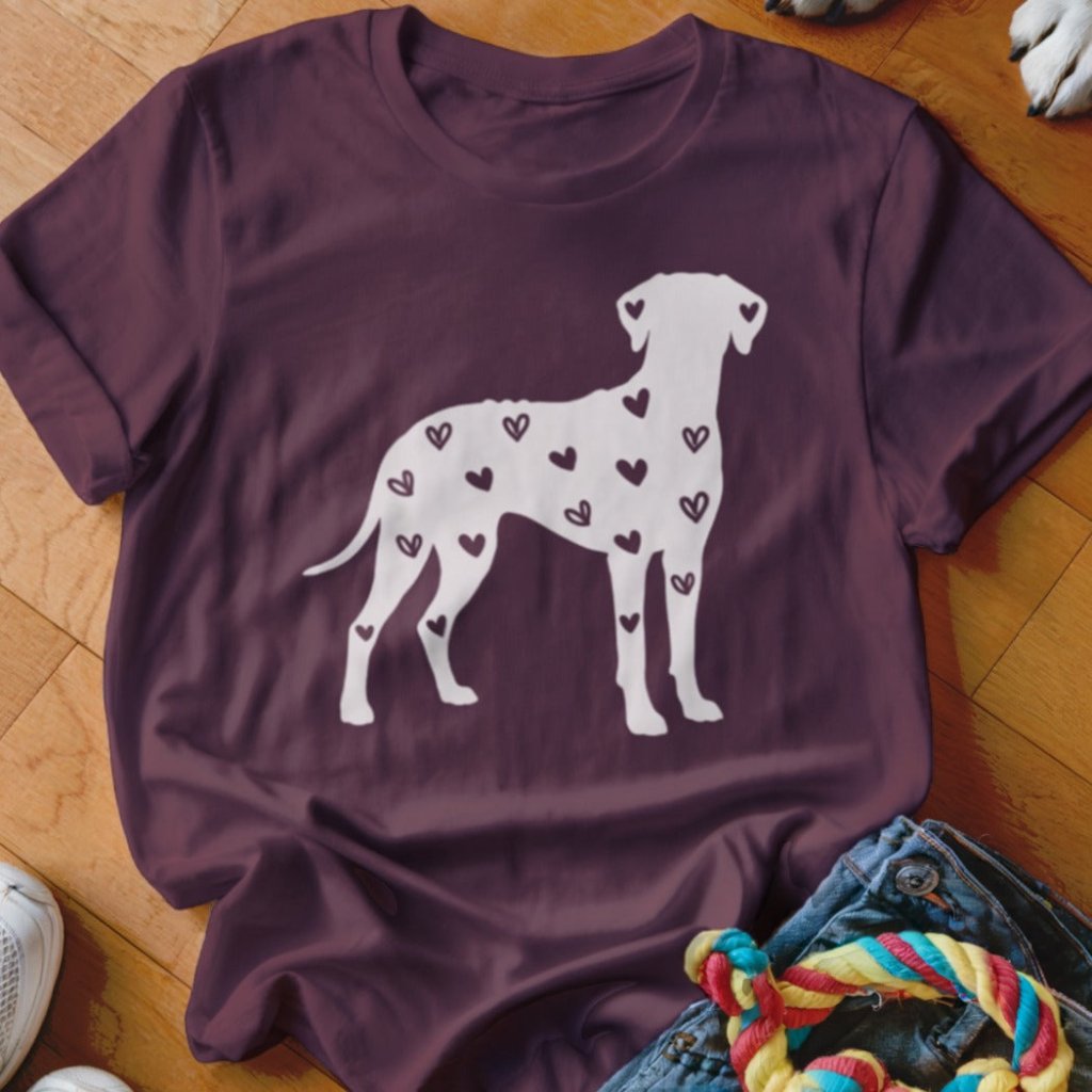 Ridgeback Hearts Shirt - The Pawsitive Initiative