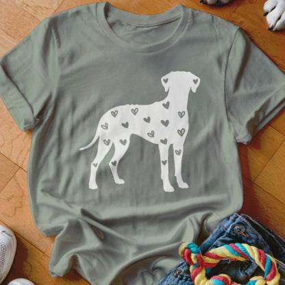 Ridgeback Hearts Shirt - The Pawsitive Initiative