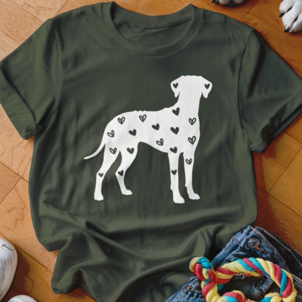 Ridgeback Hearts Shirt - The Pawsitive Initiative