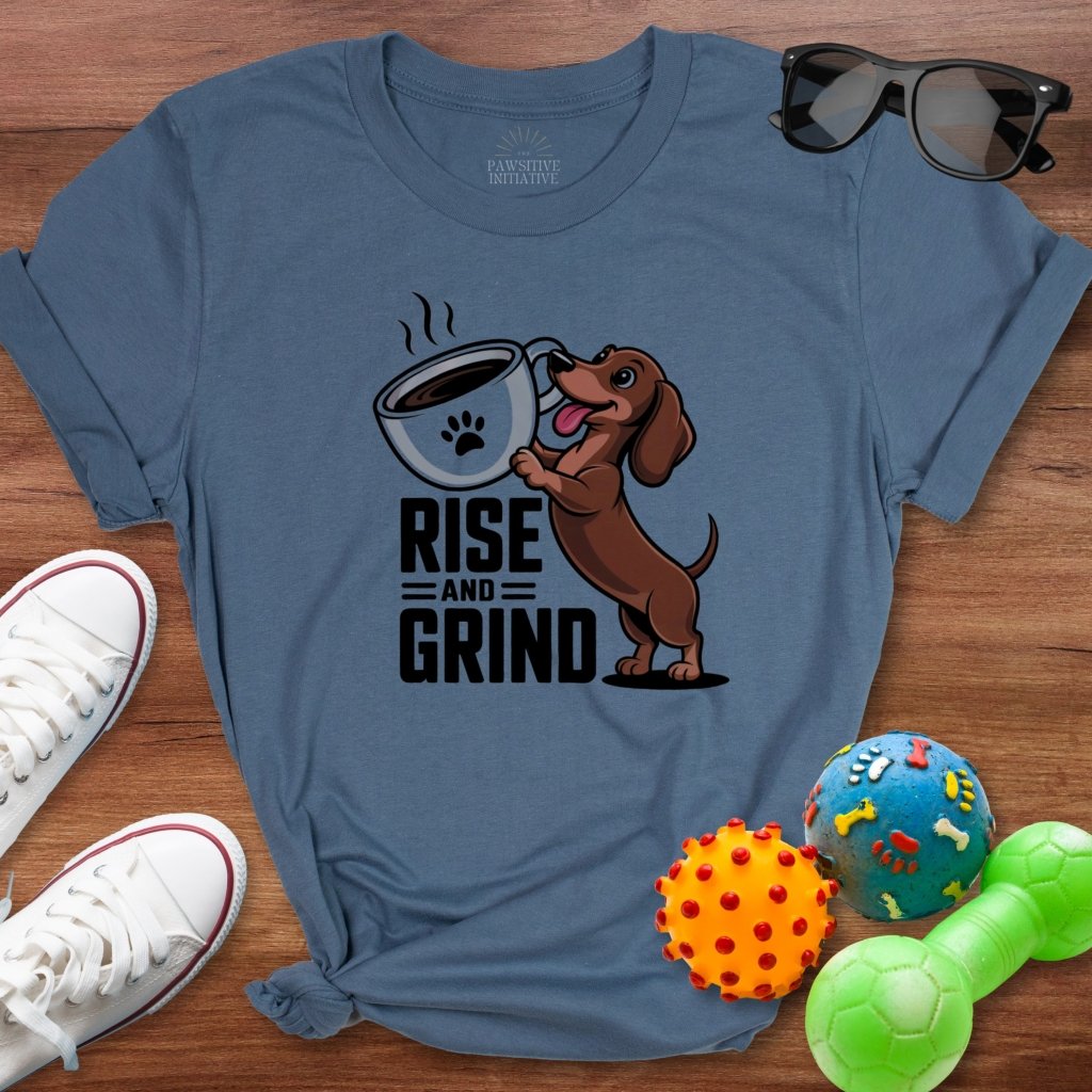 Rise and Grind Shirt - The Pawsitive Initiative