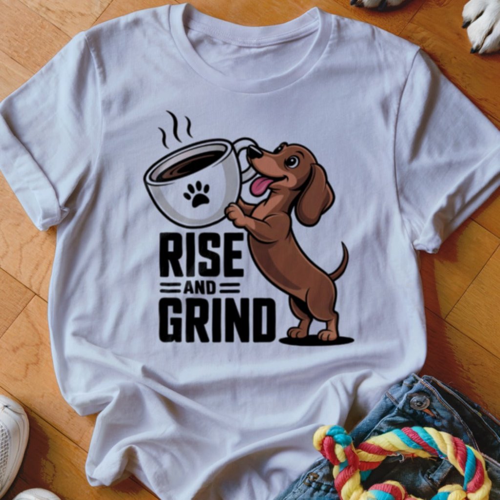Rise and Grind Shirt - The Pawsitive Initiative