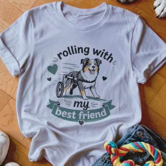 Rolling With My Best Friend Shirt - The Pawsitive Initiative