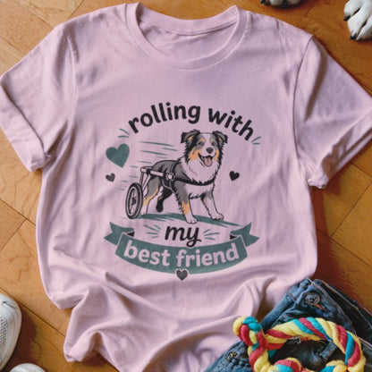 Rolling With My Best Friend Shirt - The Pawsitive Initiative