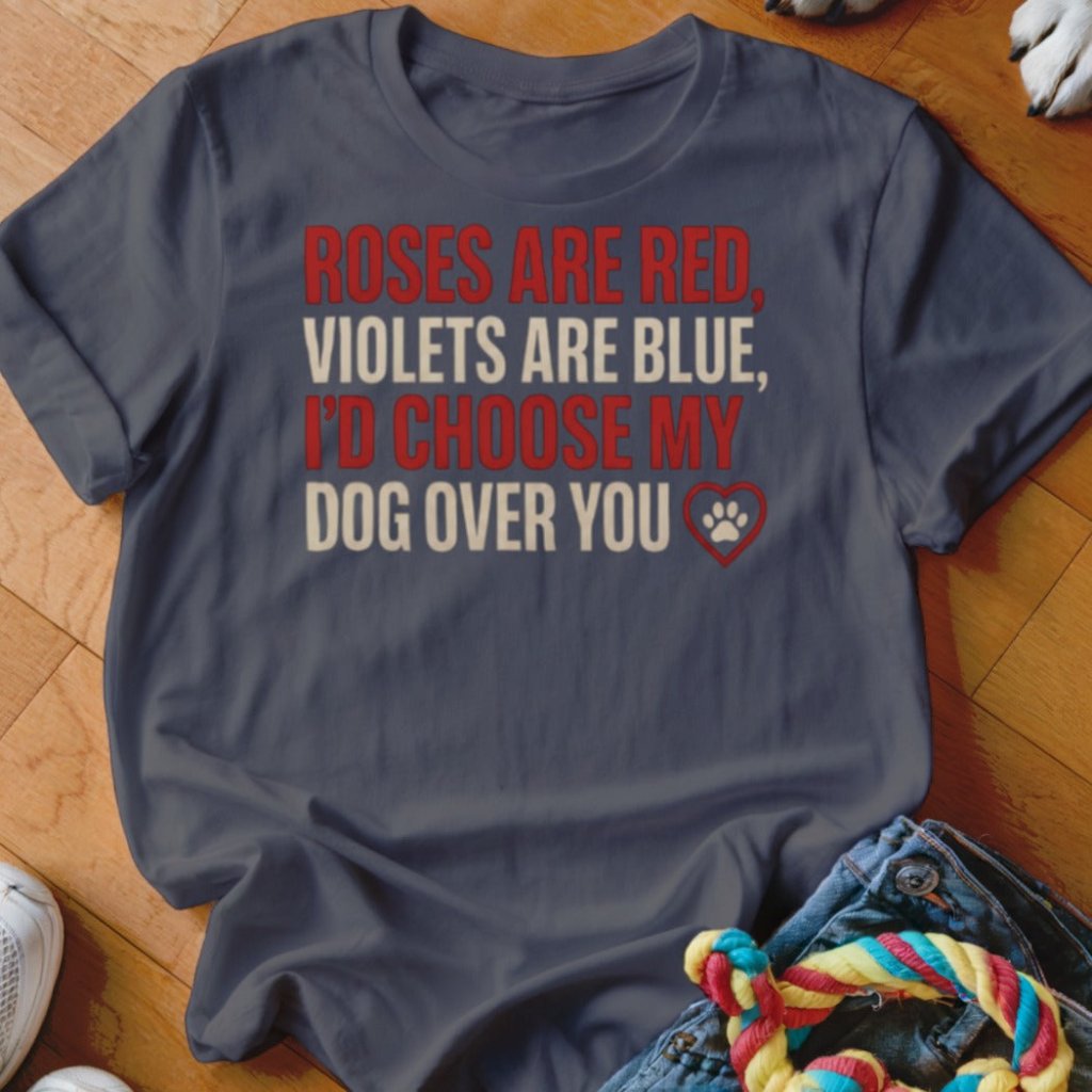 Roses are Red Shirt - The Pawsitive Initiative