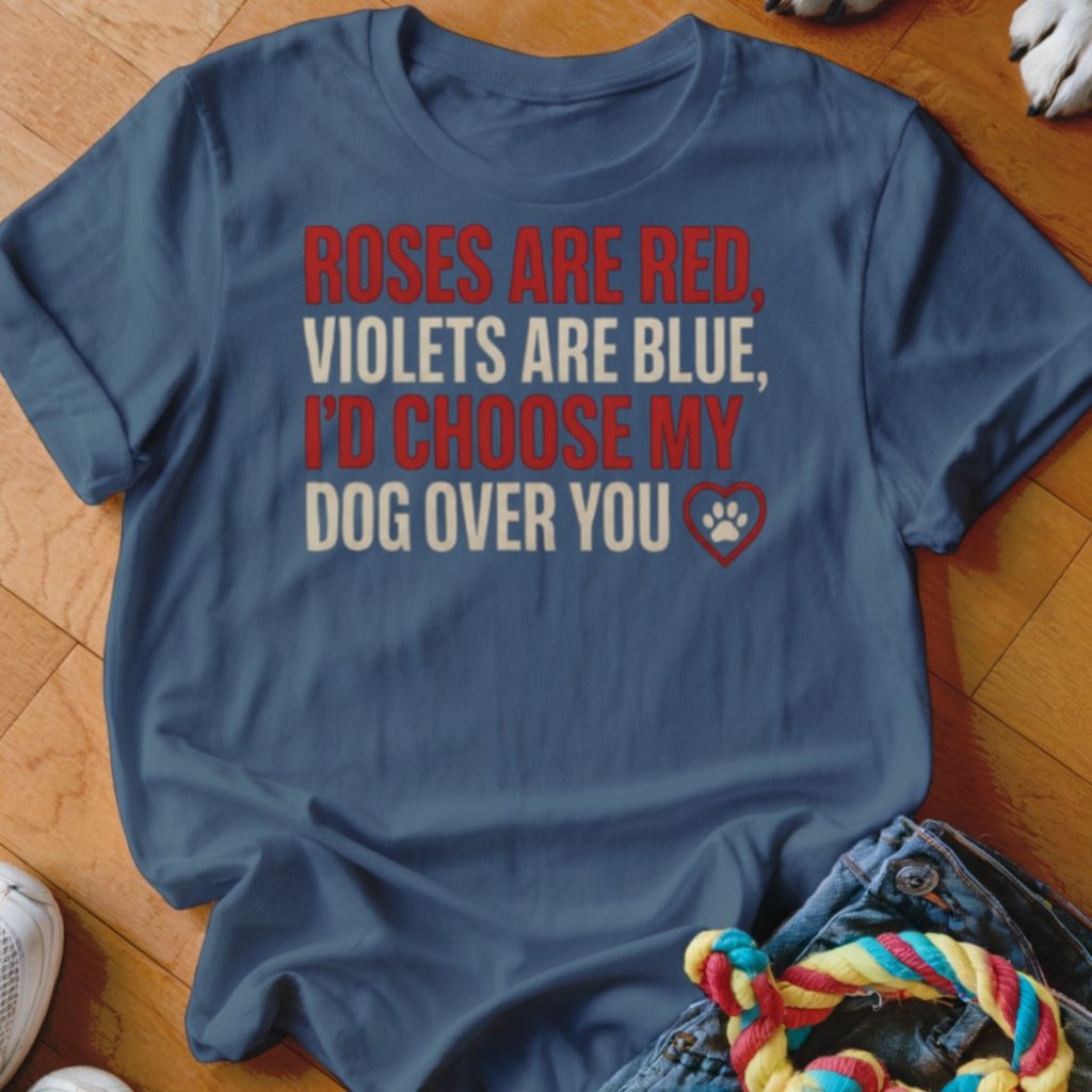 Roses are Red Shirt - The Pawsitive Initiative