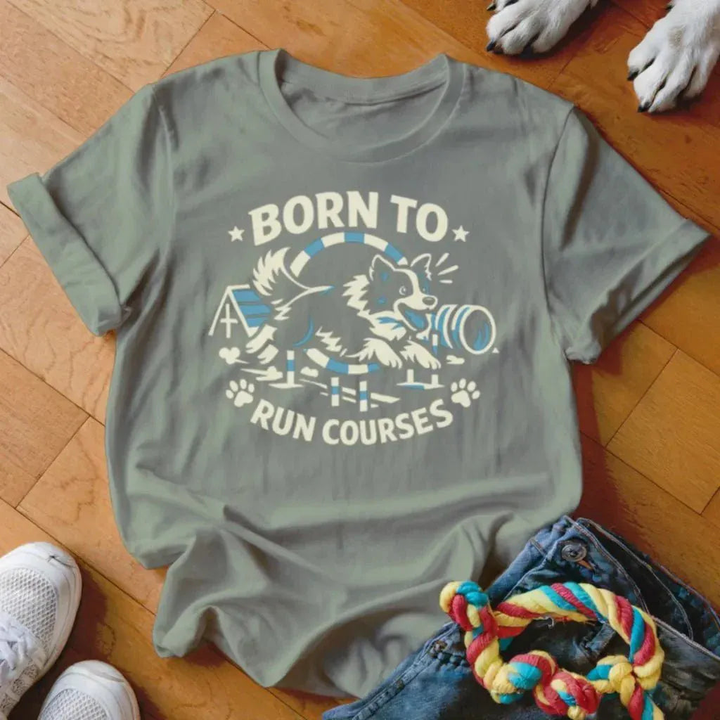 Run Courses Shirt - The Pawsitive Initiative