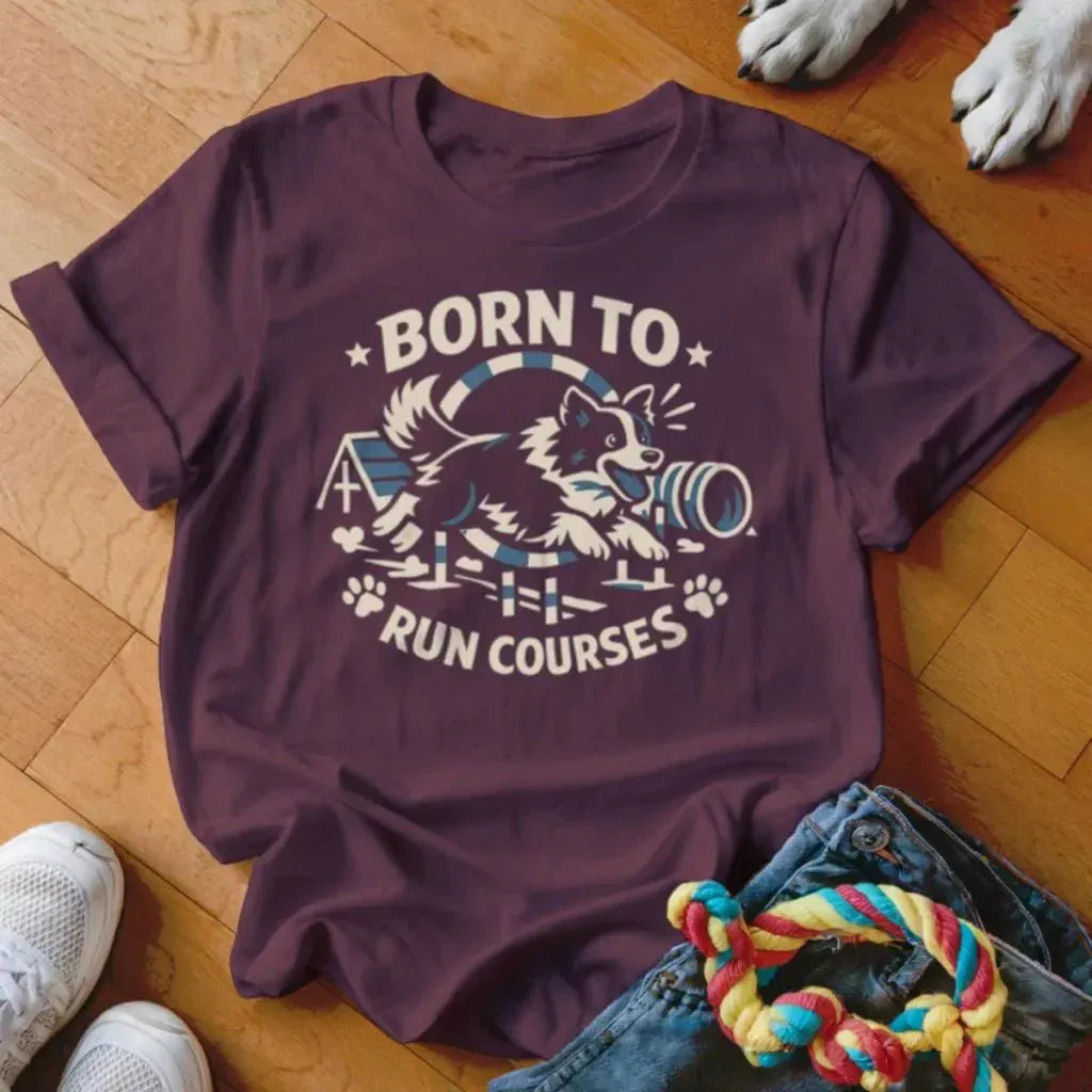 Run Courses Shirt - The Pawsitive Initiative